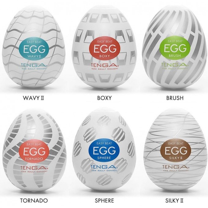 Набор стимуляторов TENGA EGG - III EGG-VP003 Набор стимуляторов TENGA EGG - III EGG-VP003