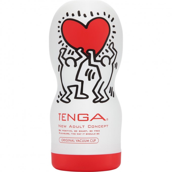 Мастурбатор TENGA&KEITH HARING ORIGINAL VACUUM CUP KHC-101 Мастурбатор TENGA&KEITH HARING ORIGINAL VACUUM CUP KHC-101