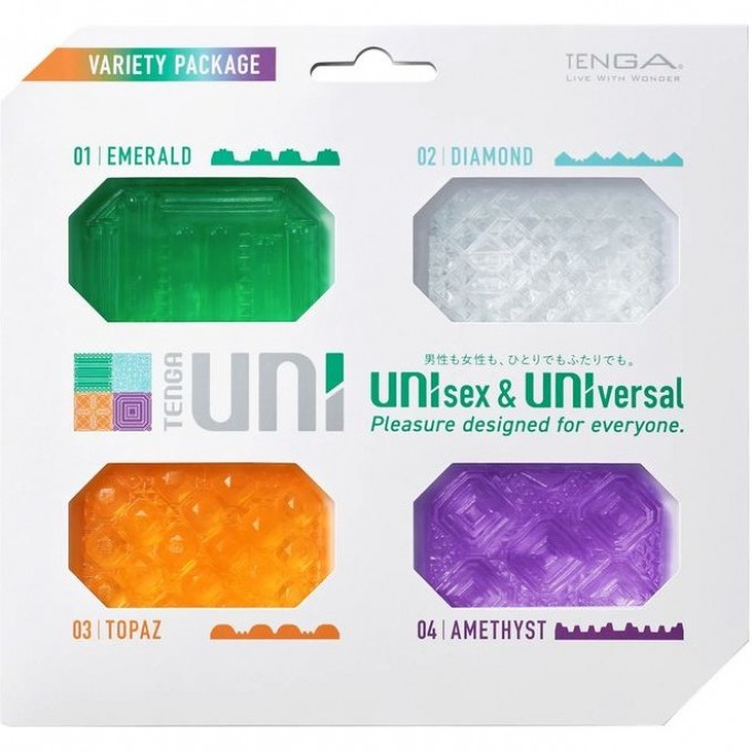 Набор мастурбаторов TENGA UNI VARIETY PACK UNI-VP01(26) Набор мастурбаторов TENGA UNI VARIETY PACK UNI-VP01(26)