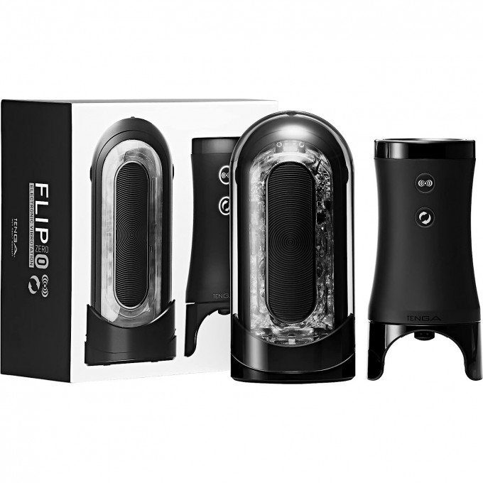 Набор TENGA FLIP ZERO ELECTRONIC VIBROTATION: мастурбатор с вибрацией и устройство вращения TFZ-103R Набор TENGA FLIP ZERO ELECTRONIC VIBROTATION: мастурбатор с вибрацией и устройство вращения TFZ-103R